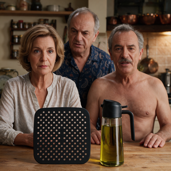 Michel's geheime set – Oliespuit + Siliconen Airfryer Mat
