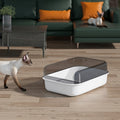 Ruime Gesloten Kattenbak met Privacy Ontwerp