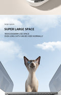 Ruime Gesloten Kattenbak met Privacy Ontwerp