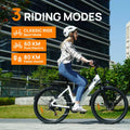 Elektrische Woon-Werkfiets: Krachtige 250W Motor, 80km Bereik, Hydraulische Remmen