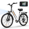 Elektrische Woon-Werkfiets: Krachtige 250W Motor, 80km Bereik, Hydraulische Remmen