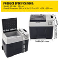 VEVOR Draagbare Compressor Koelkast, Houd Eten Vers Tijdens Reizen 15L-55L