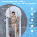 Draagbare Bubble Bath Machine – Bad Spa met Luchtpomp, Antislipmat & Afstandsbediening
