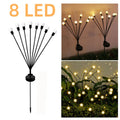 Solar Firefly Garden Lights Waterproof Swaying Decor for Dark Pathways