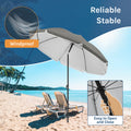 WOLTU Strandparasol – UV-Beschermende & Waterdichte Parasol (In Hoogte Verstelbaar)