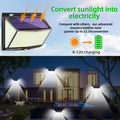 Solar LED Buitenlamp met Bewegingssensor – Waterdicht