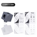 Cube Stekkerdoos 4000W met USB-C Fast Charging, Magnetische Basis & Overspanningsbeveiliging