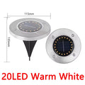 Solar Grondspots voor Verlichting van Tuinpaden en Oprit 8/20 LED