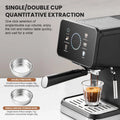 20 Bar Espressomachine met Touchscreen voor Perfecte Extractie en Romig Melkschuim