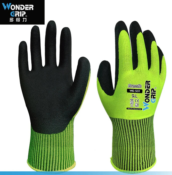 Tuinhandschoenen Nitrile Grip – Lichtgewicht Werkhandschoenen met Antislip Coating