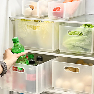 Opvouwbare Koelkast Opbergbox met Handvat – Grote Capaciteit Organizer