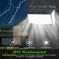 Solar LED Buitenlamp met Bewegingssensor – Waterdicht
