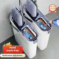 Mop en Emmer Set met Uitwringsysteem – Handsfree Reiniging