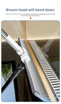 Siliconen Magic Broom met Draaibare Kop en Trekblad