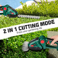 Accu Heggenschaar en Grasschaar 2-in-1 Compatibel met Makita 18V