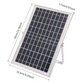 Solar Waterpomp Fontein voor Tuinvijvers Zelfvoorzienend IP68 Duurzaam Zwart