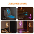 Toilet Nachtlamp met Bewegingssensor – 7 Kleuren LED Verlichting