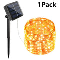Waterdichte Solar LED String Lights Voor Sfeervolle Tuinverlichting Buiten