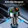 6-in-1 Autolader Adapter PD USB-C Snelladen Voor Onderweg