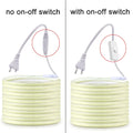 Waterdichte COB LED-strip 220V, Flexibele Verlichting voor Tuin en Woning