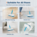 📺 Gezien in onze reclame 📺 Draadloze Elektrische Roterende Mop met Microvezel Pads