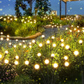 Solar Firefly Garden Lights Waterproof Swaying Decor for Dark Pathways