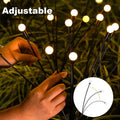 Solar Firefly Garden Lights Waterproof Swaying Decor for Dark Pathways
