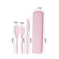 Herbruikbare Bestekset met Opbergdoos – Eco Travel Set Lepel, Vork & Mes