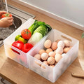 Opvouwbare Koelkast Opbergbox met Handvat – Grote Capaciteit Organizer