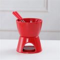 Chocolade Fondue Set 300ml – Smeltpot met Vorkjes voor Delen & Dessert