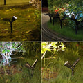 Solar Spotlight 9 LED Tuinverlichting Waterdicht voor Donkere Tuinpaden