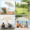 WOLTU Strandparasol – UV-Beschermende & Waterdichte Parasol (In Hoogte Verstelbaar)