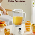 HOMEFISH Draagbare Blender 600ml 10-Mes Voor Snelle Gezonde Smoothies