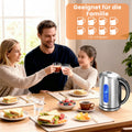 Aigostar King Waterkoker 1,7L – 2200W RVS Waterkoker met LED Verlichting