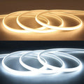 Waterdichte COB LED-strip 220V, Flexibele Verlichting voor Tuin en Woning
