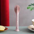Herbruikbare Bestekset met Chopsticks – Travel Set met Doos voor Onderweg