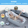 Draagbare Bubble Bath Machine – Bad Spa met Luchtpomp, Antislipmat & Afstandsbediening