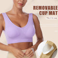 Naadloze Push-up Bralette voor Dames Comfortabele Draadloze Ondersteuning