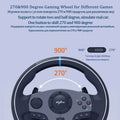 PXN V9 Gen2 Racing Stuur – Gaming Steering Wheel met Pedalen (PS4, Xbox, PC)