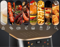 Olievrije Airfryer 9L met Kijkvenster en 6 Programma’s