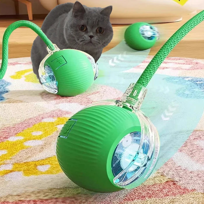 Interactieve Kattenbal met Automatische Obstakelvermijding voor Actieve Kittens