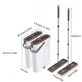 Mop en Emmer Set met Uitwringsysteem – Handsfree Reiniging