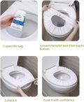 Wegwerpbare Toiletbrilhoesjes, Hygiënische Waterdichte Bescherming voor Openbare Toiletten