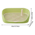 Indoor Hondentoilet met Trainingsmat Houder voor Kleine Honden en Katten
