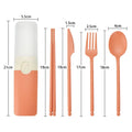 Herbruikbare Bestekset met Chopsticks – Travel Set met Doos voor Onderweg