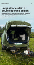 SUV Dak- en Achterklep Tent – Waterdichte Zon- en Regenschuilplaats voor 3–4 Personen