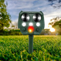 Zonne-energie Ultrasone Dierenverjager voor Tuin en Erf