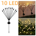 Solar Firefly Garden Lights Waterproof Swaying Decor for Dark Pathways