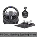 PXN V9 Gen2 Racing Stuur – Gaming Steering Wheel met Pedalen (PS4, Xbox, PC)