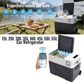 VEVOR Draagbare Compressor Koelkast, Houd Eten Vers Tijdens Reizen 15L-55L